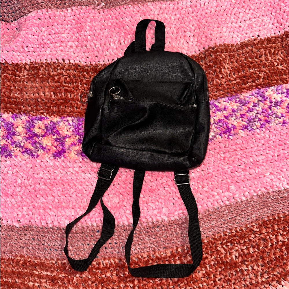 Black Women's Backpack